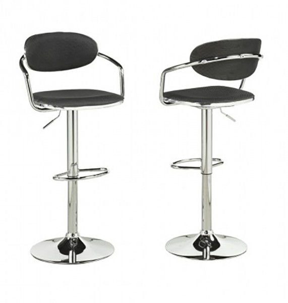 ADJ. BAR STOOL BLACK